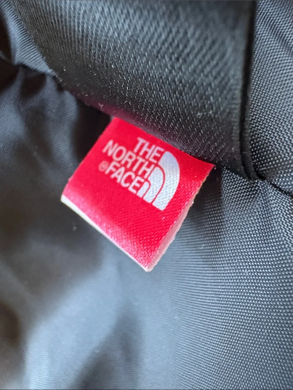 North Face Hooded Gore-Tex Rain Jacket - Charcoal and Black Mens Large